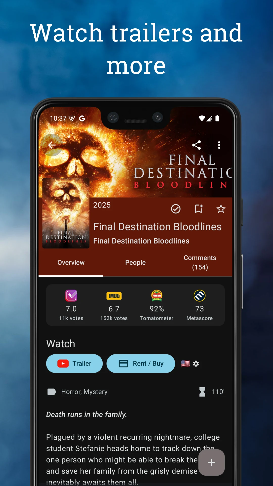 Movie Pal: Movie & Show Guide screenshot